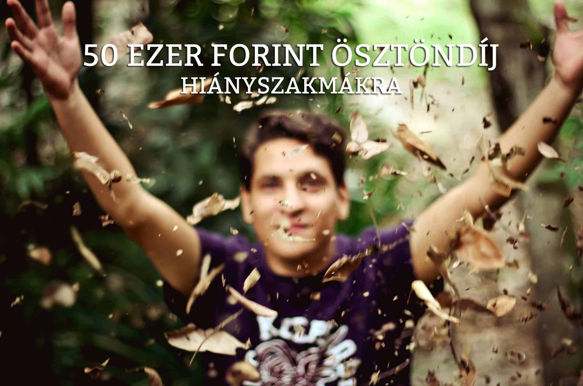 Ösztöndíj hiányszakmákra
