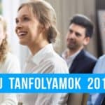 Új tanfolyamok