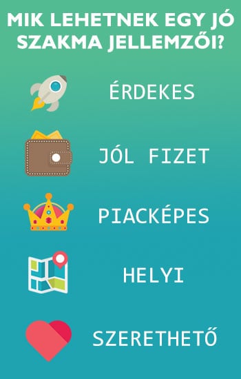 Mik lehetnek egy jó szakma jellemzői?